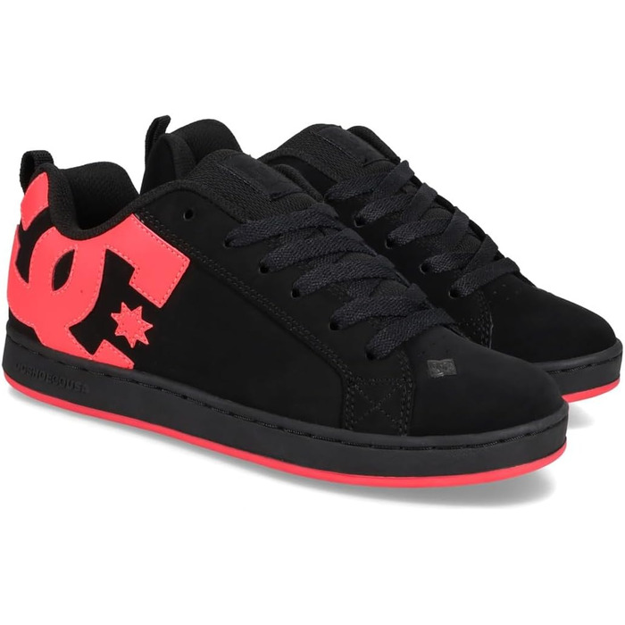 Кросівки DC Shoes Court Graffik для жінок, чорний/рожевий, розмір 37 EU