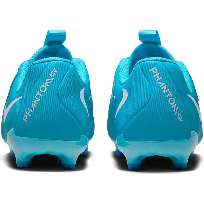 Дитячі футбольні бутси Nike Phantom Gx II Academy Fg/Mg, Blue Fury/White, розмір 37.5