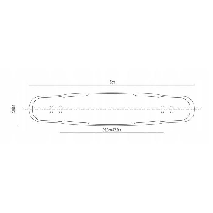 Лонгборд Luca Longboards BALLAR M MP ABEC-9