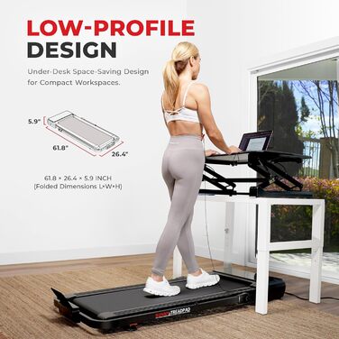 Бігова доріжка Sunny Health & Fitness SF-T722076 з автоматичним нахилом